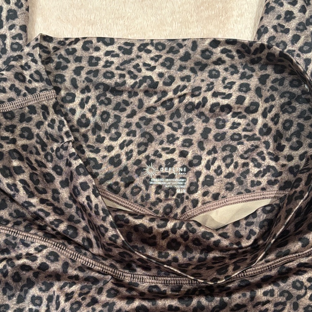 Aerie Leopard Print Leggings